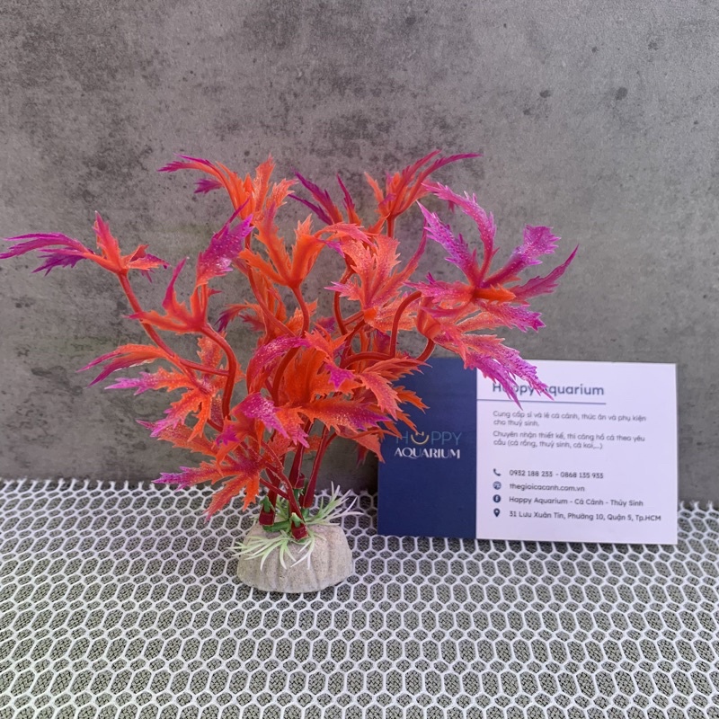 Cây rong nhựa trang trí bể cá 5k/cây