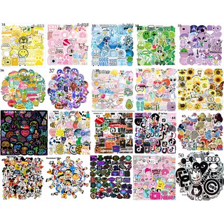 Sticker dán chống thấm nước bộ sưu tập vsco siêu xinh mẫu mới