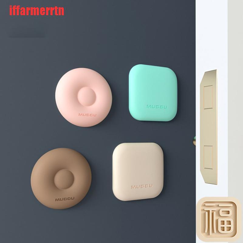 Bộ 4 Miếng Silicone Dán Tường Bảo Vệ Cửa | BigBuy360 - bigbuy360.vn