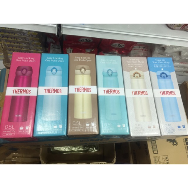 Bình giữ nhiệt Thermos 500ml (inbox chọn màu)