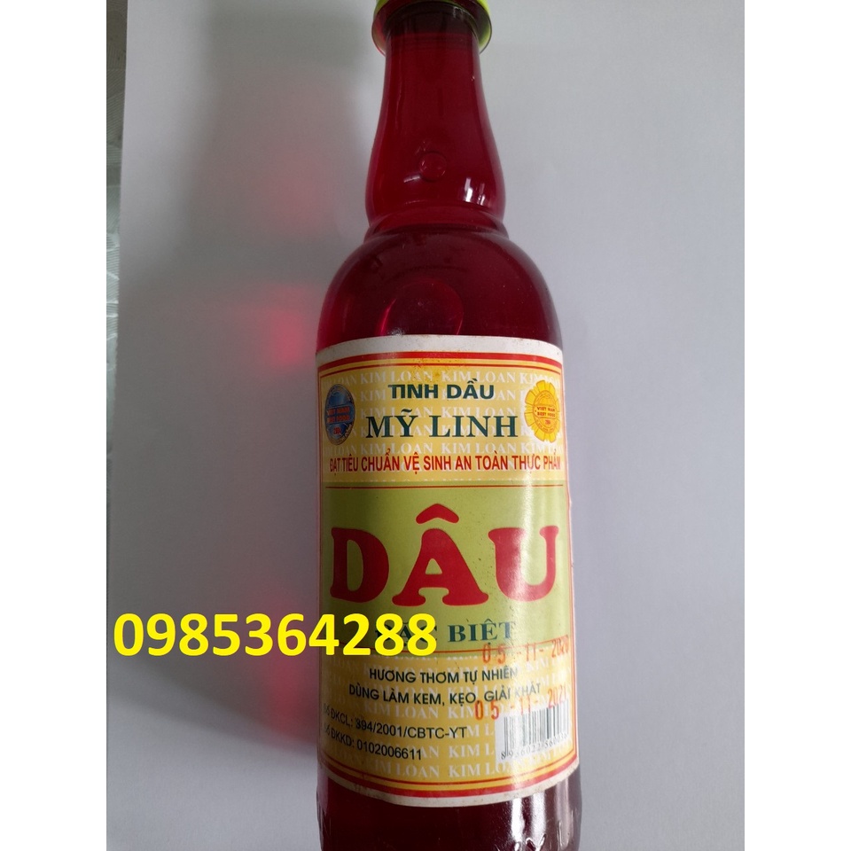 Trai Tinh Dầu Dâu tây 500ml