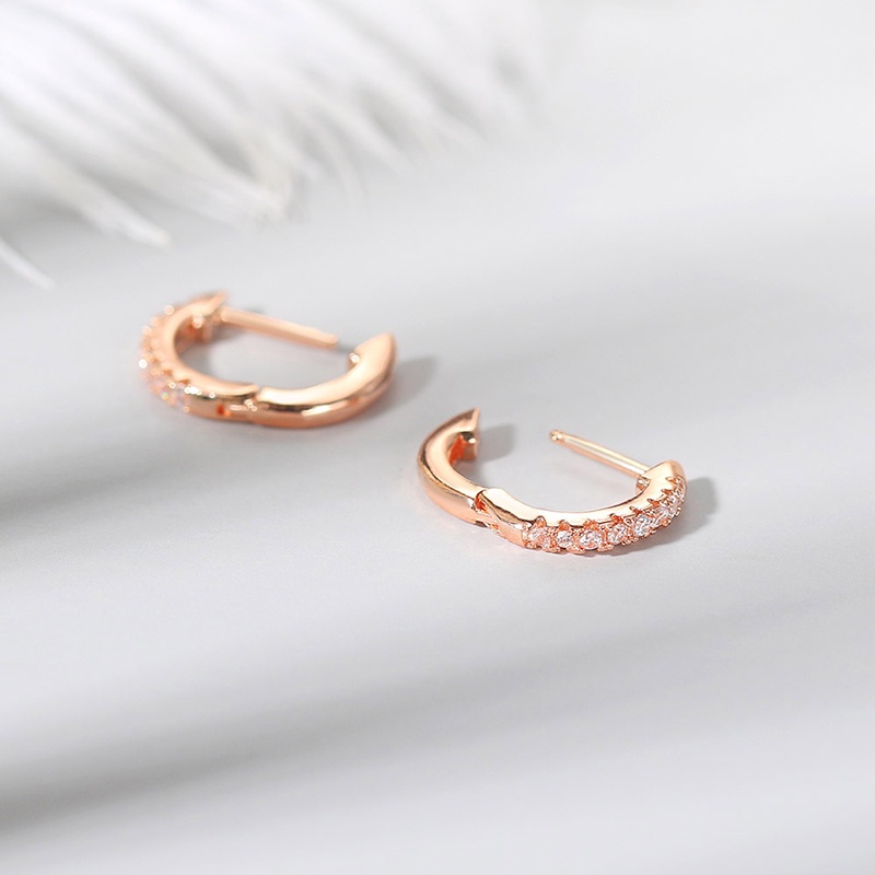 Bông Tai Đính Đá Zircon Thời Trang Cho Nữ