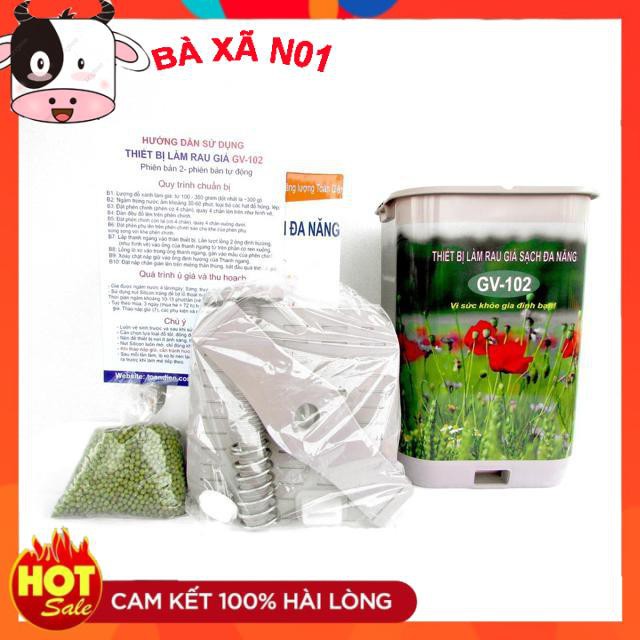 Máy làm giá đỗ sạch tự động (tặng túi hạt đỗ)