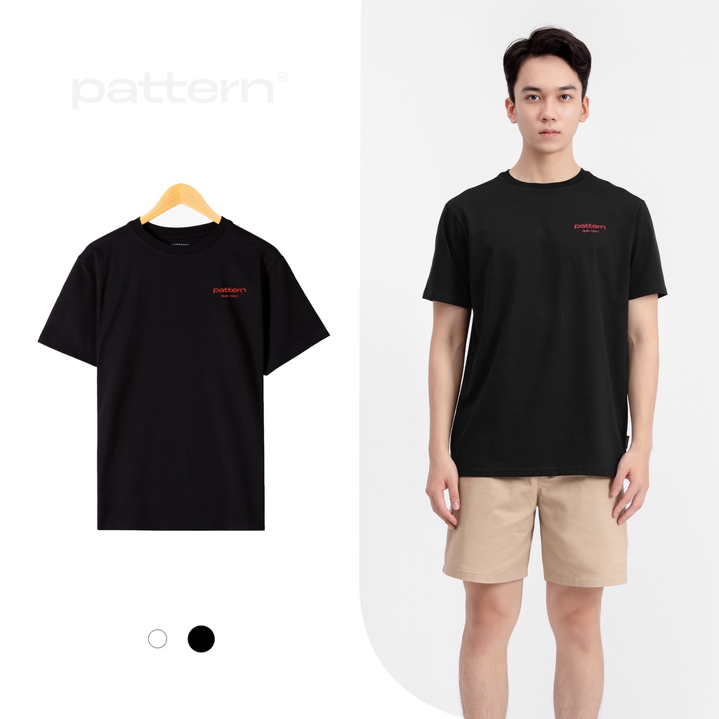 Áo phông Sigature logo Pát từn PATTERN tshirt cotton