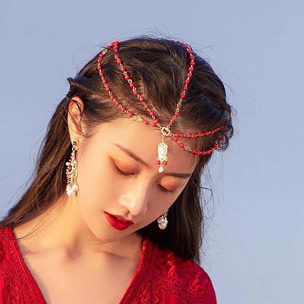 Vanes1 Băng Đô Cài Tóc Cô Dâu Nhiều Lớp Đính Hạt Và Tua Rua Phong Cách Pháp Cổ Điển Thanh Lịch