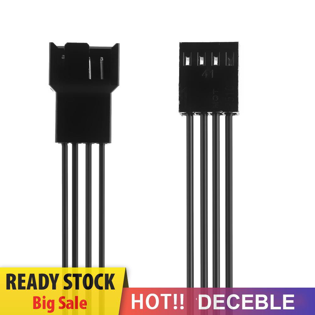 Dây cáp mở rộng nguồn bo mạch chủ chuyển đổi lỗ cắm 4 chấu sang đầu cắm 4 chấu quạt PWM 25cm tiện lợi