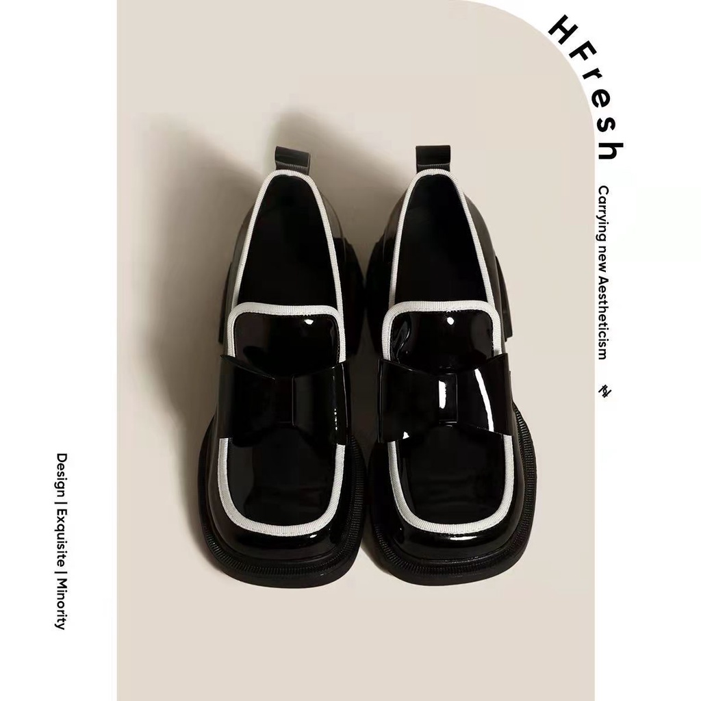 Giày Da Cao Gót Bít Mũi Phong Cách Châu Âu Thời Trang Cho Nữ 2022