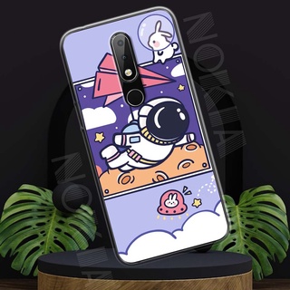 Ốp lưng nokia 5.1 plus mẫu bst vũ trụ, không gian, phi hành gia tpu