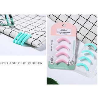 Lameila 4Pcs/SET Eyelash Curler Replacement Tapes Refill Rubber Pad