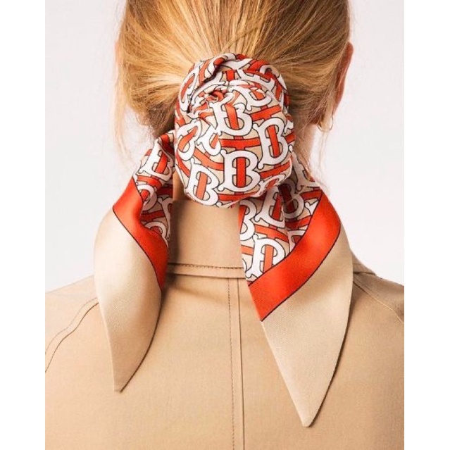 Khăn turban lụa vuông size 70x70cm nhiều mẫu - Maben