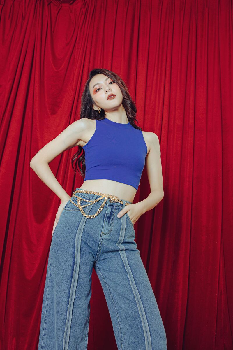 CCHAT Quần jean vắt chỉ ngược thân Q 656 | BigBuy360 - bigbuy360.vn