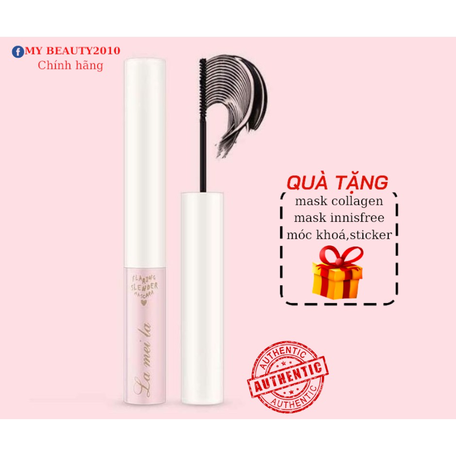 Mascara Siêu Mảnh Tơi Mi Lameila Vỏ Hồng MLMLH2