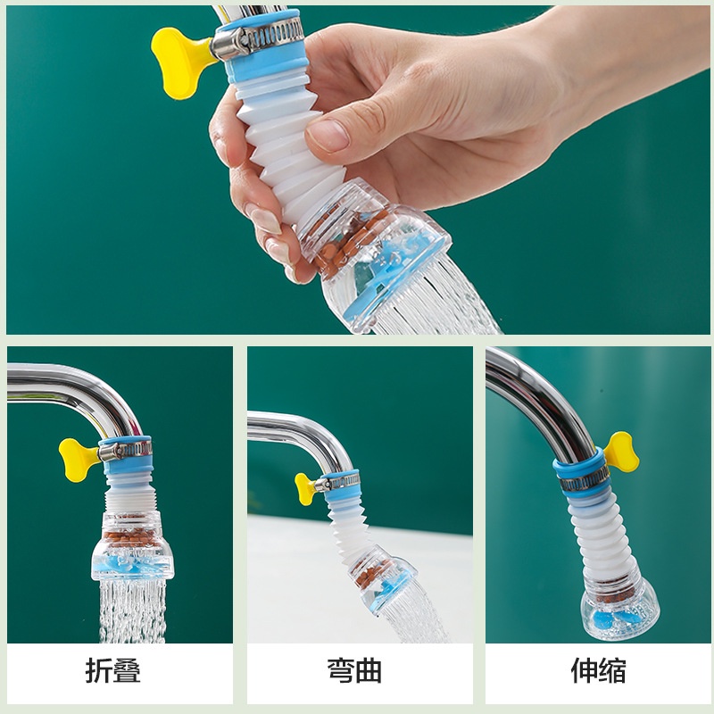 Đầu vòi nước - bộ đầu lọc nước tăng áp từ vòi xoay 360 độ