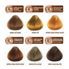 [tặng oxy] Kem nhuộm Lavox NÂNG TONE MÀU Fashion hair for natural herbs Youth color
