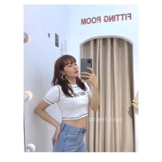 ÁO CROPTOP VIỀN DADY