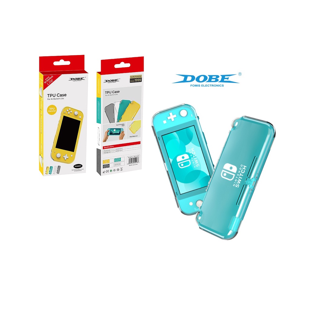 Ốp Lưng Tpu Silicon Mềm Trong Suốt (DoBe) Cho Nintendo Switch Lite