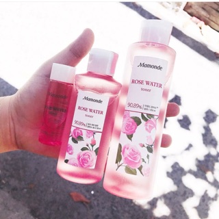 Nước hoa hồng mamode rose water toner