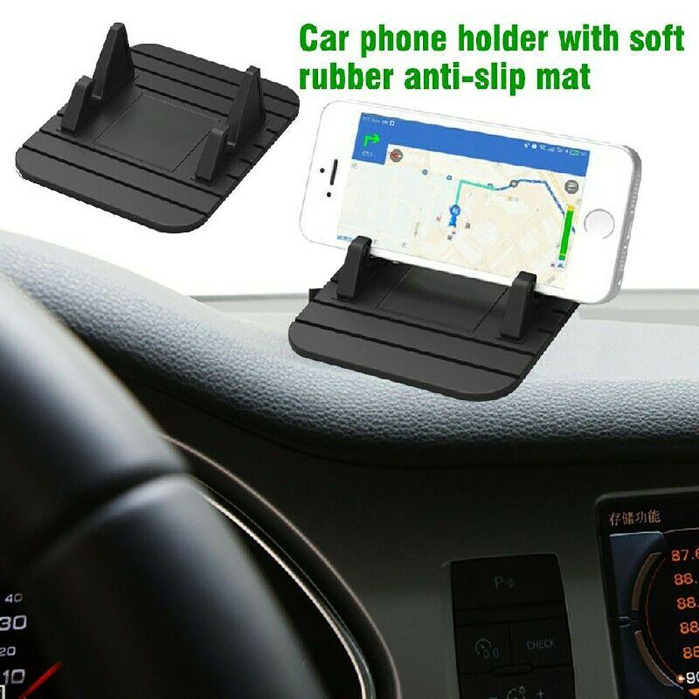 Tấm Lót Bảng Điều Khiển Xe Hơi Màu Đen Chống Trượt Tiện Dụng