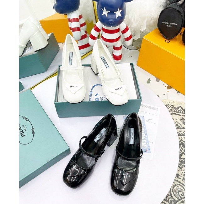 ❄️ HÀNG QUẢNG CHÂU FULL BOX❄️ Giày búp bê mũi tron gót vuông 7cm