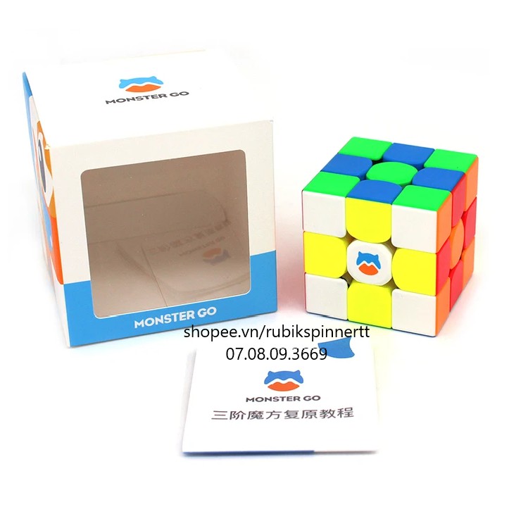 Rubik 3x3 Gan Monster Go 3x3x3 M Có Nam Châm