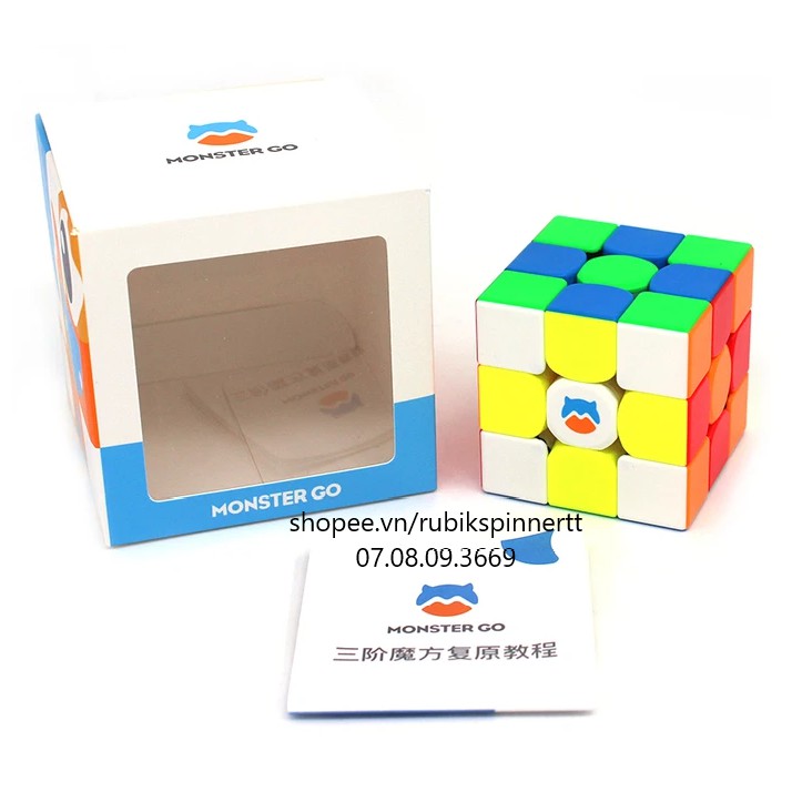 Rubik 3x3 Gan Monster Go MG3 MG356 3x3x3 Có Nam Châm