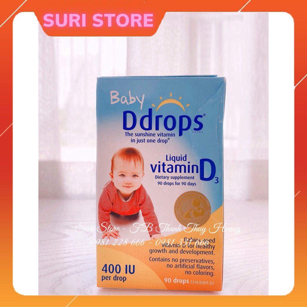 Vitamin D3 Drops 400IU