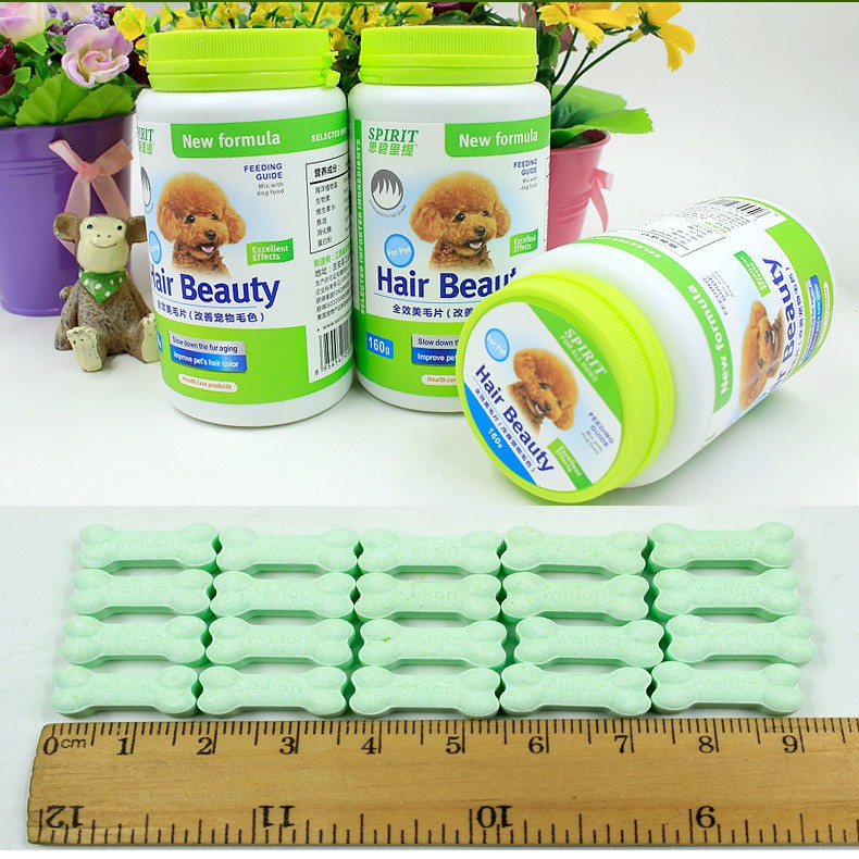 10 Viên ăn mượt lông dưỡng da bồi bổ chó mèo - Hair Beauty