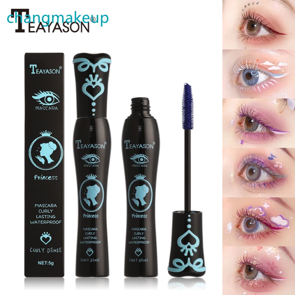 Mascara kháng nước chuốt mi cong vút dày và dài hơn với nhiều màu sắc tùy chọn
