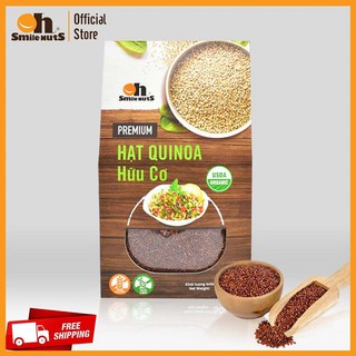 Hộp Hạt Quinoa (Diêm mạch) Đỏ Smile Nuts 500g - Quinoa Seed Smile Nuts 500g