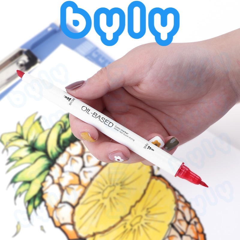 [Ship hỏa tốc] Art Marker - Hộp bút lông màu hai đầu Baoke | MP2923 ByLy Store