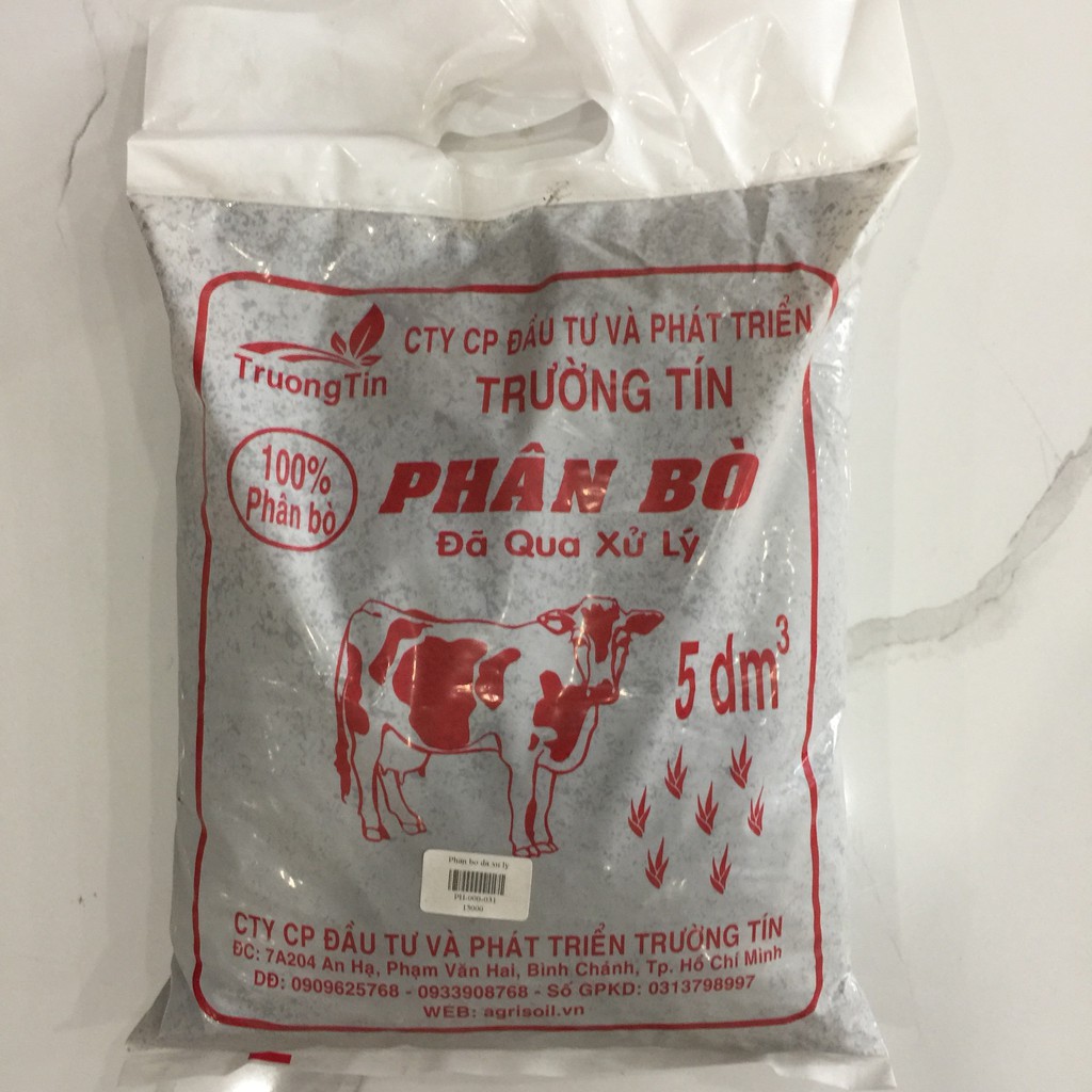 Phân bò đã qua xử lý gói 5dm3 (15.000đ)