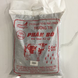 Phân bò đã qua xử lý gói 5dm3