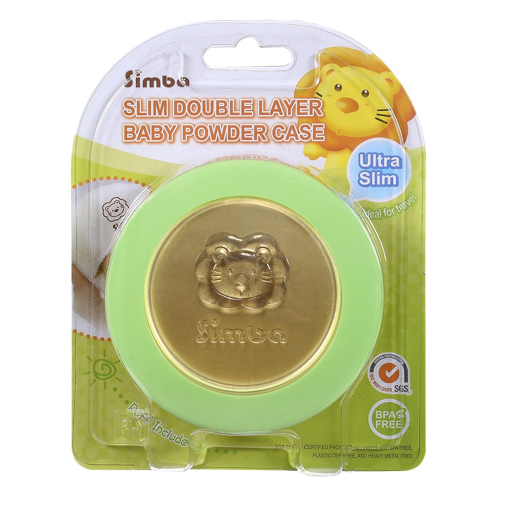 Hộp đựng phấn rôm Simba