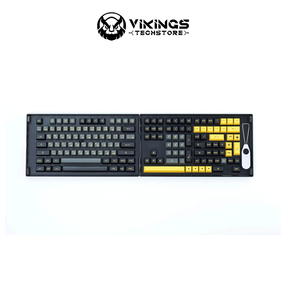 Bộ nút bàn phím Keycap AKKO PBT Double-Shot ASA/Cherry/OSA/OEM- hàng cao cấp, chính hãng