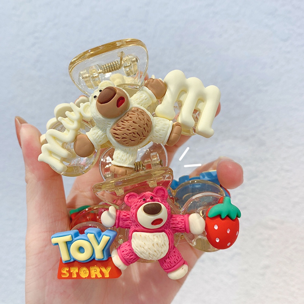 Kẹp tóc hình gấu hoạt hình phong cách hàn quốc xinh xắn cho nữ