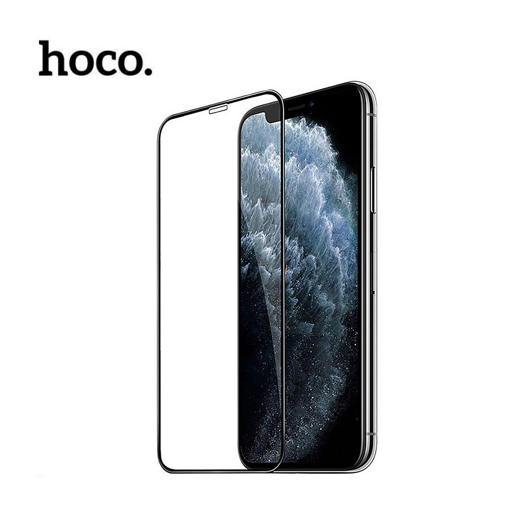 Miếng dán màn hình Hoco G5 sử dụng dành cho dòng iPhone XsMax/11Pro Max( 6.5inch ), chống bám vân tay, bảo vệ màn hình