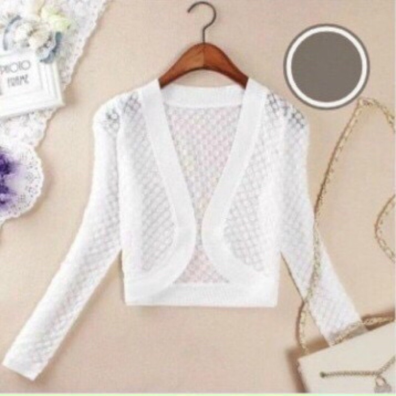 ÁO KHOÁC NGOÀI VẢI REN MỀM