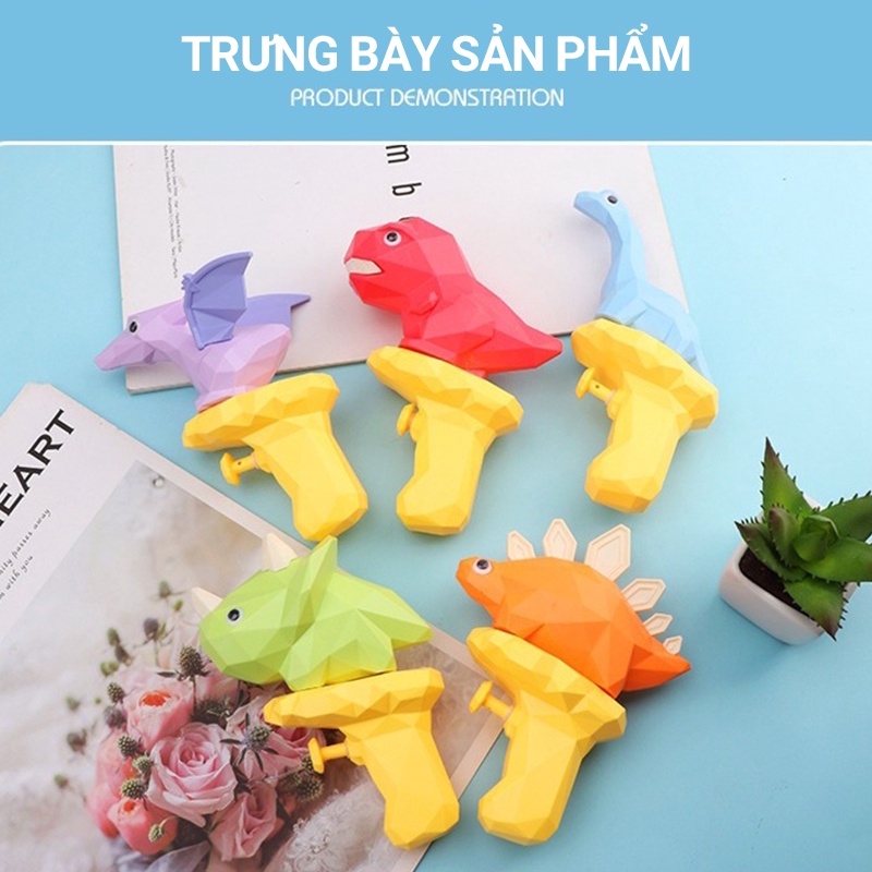 Súng Nước Đồ Chơi Hình Khủng Long Dành Cho Trẻ Em Chơi Khi Tắm