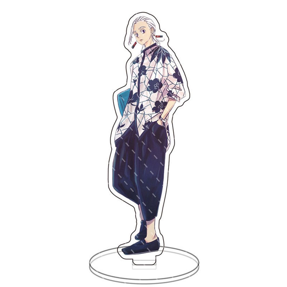 Mô Hình Standee Anime Tokyo Revengers nhân vật Mikey Draken Chất liệu Acrylic trang trí góc học tập bàn làm việc Cao15cm