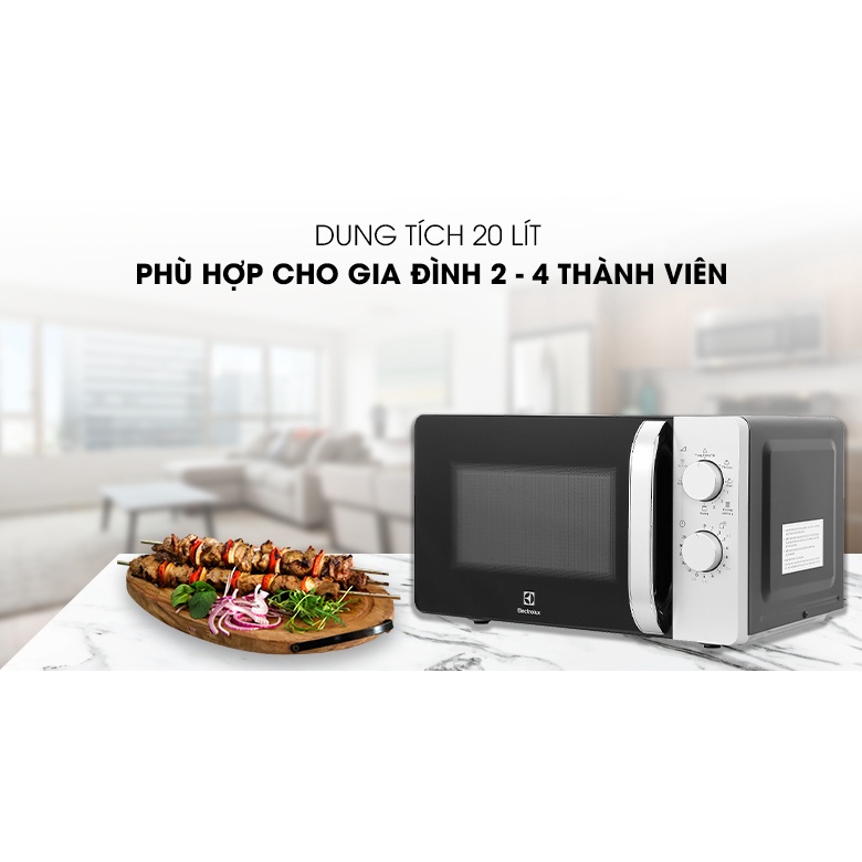 Lò vi sóng Electrolux EMG20K38GB 20L - Smart House