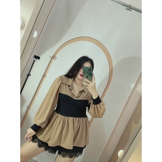 N.T BIGSIZE áo peplum