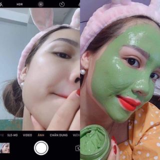 Mặt nạ trà xanh matcha