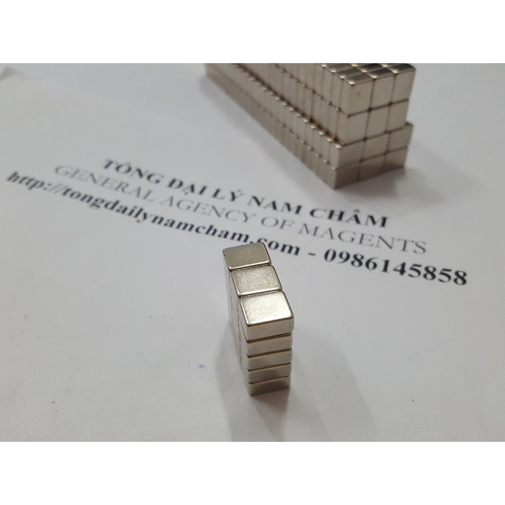 Nam châm trắng 10x8x5mm