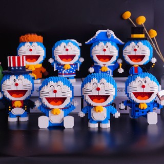 ☏❧☃Doraemon Bộ Đồ Chơi Lắp Ráp Lego Hình Doremon Đáng Yêu Cho Bé
