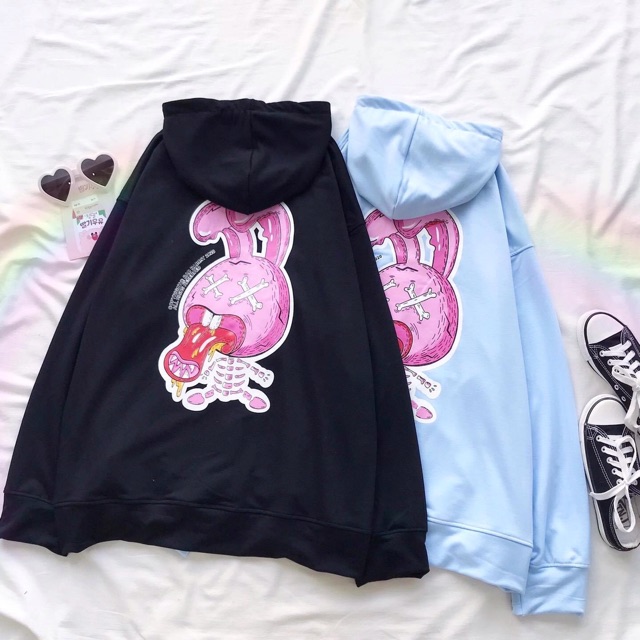Áo Hoodie Zip WONDER LANDS Tay Dài Ảnh Thật