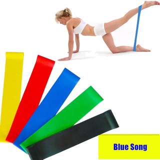 COMBO 5 Dây Tập Thể Dục,Bộ Dây Kháng Lực Miniband Kèm Túi Và Giấy Hướng Dẫn Sử Dụng