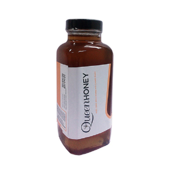 [QUEENHONEY]_2 chai mật ong cao nguyên Mộc Châu (500g/chai) Tặng 2 chai mật ong hoa rừng Mù Cang Chải (500g/chai)