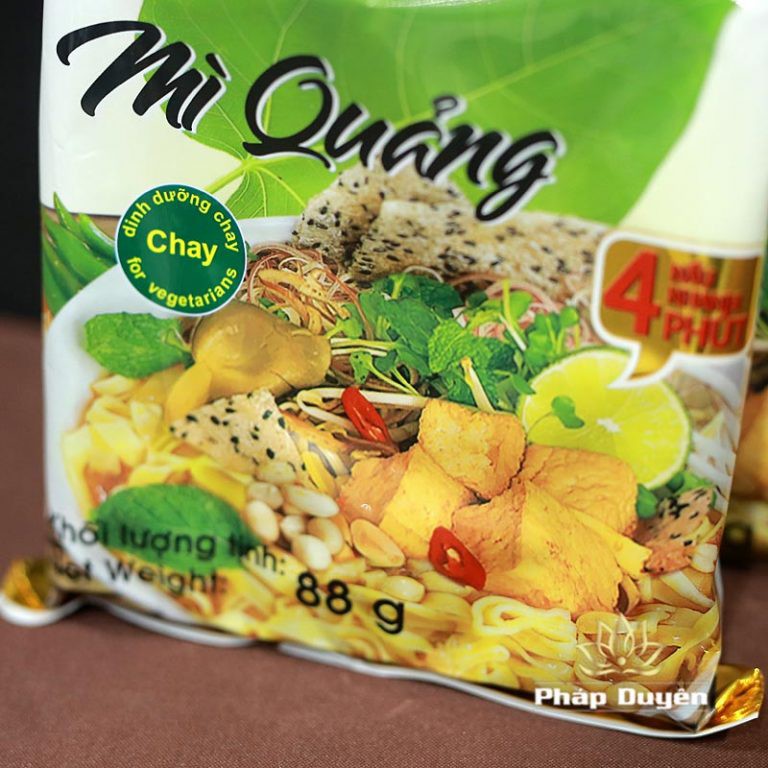 Thực Phẩm Chay - Mì Quảng Chay Không Chiên