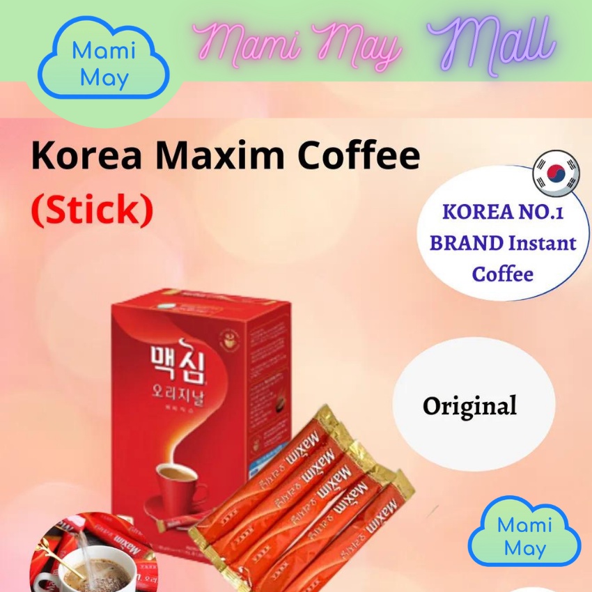 [NHẬP KHẨU] 100 GÓI CÀ PHÊ COFFEE CAFE HÀN QUỐC MAXIM - VÀNG MOCHA GOLD MILD - ĐỎ ORGINAL - 12g | WebRaoVat - webraovat.net.vn