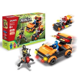 Đồ chơi ghép hình Duka 70303 Chiến binh Ninja